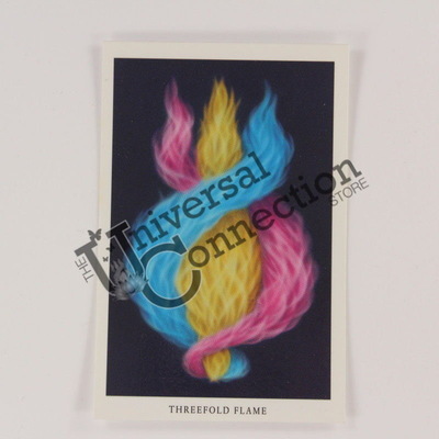 Threefold Flame Wallet Card