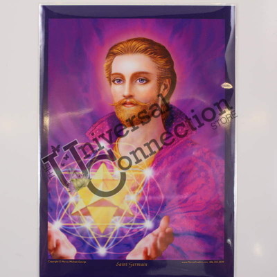 Saint Germain Altar Card