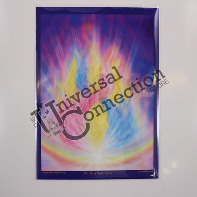 The Threefold Flame Altar Card