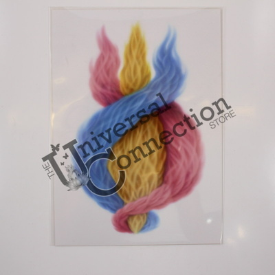 The Threefold Flame Altar Card