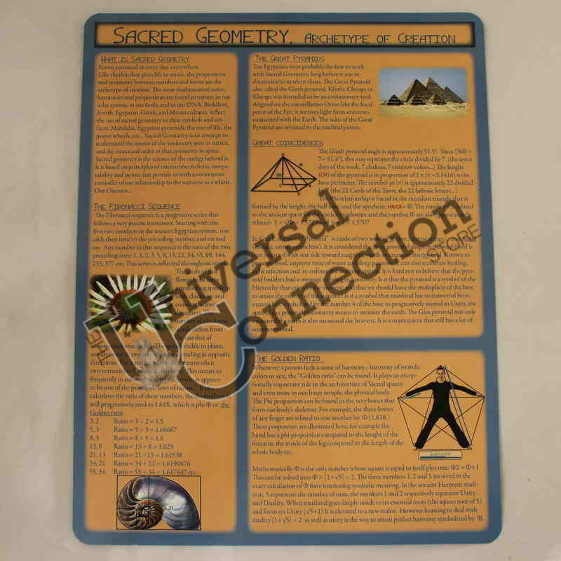 Sacred Geometry Chart