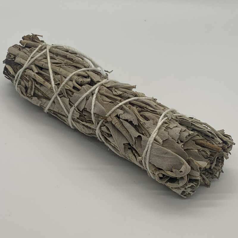 White Sage, Blue Sage & Yerba Santa Smudge Stick 4"