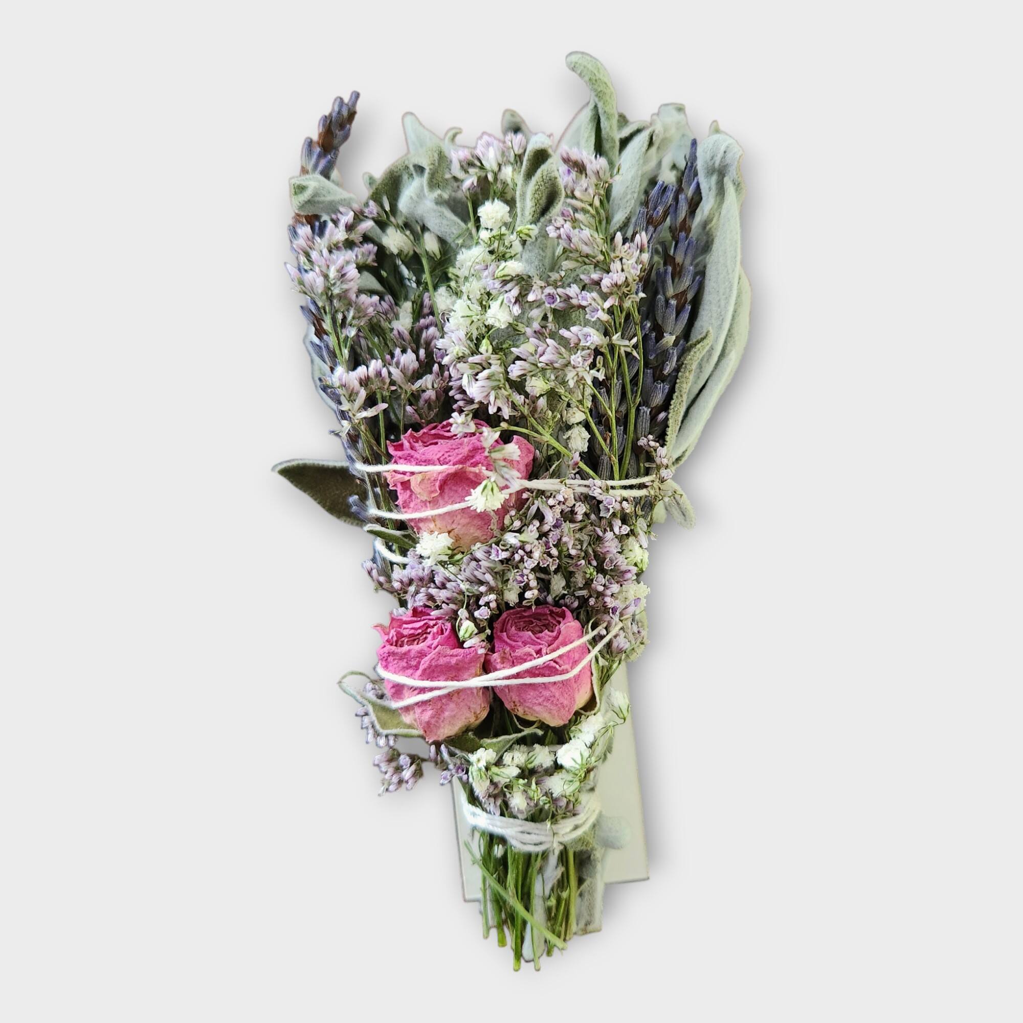 Sage - Blue Sage, Wild Flowers, Rose Bud Bundle Mini