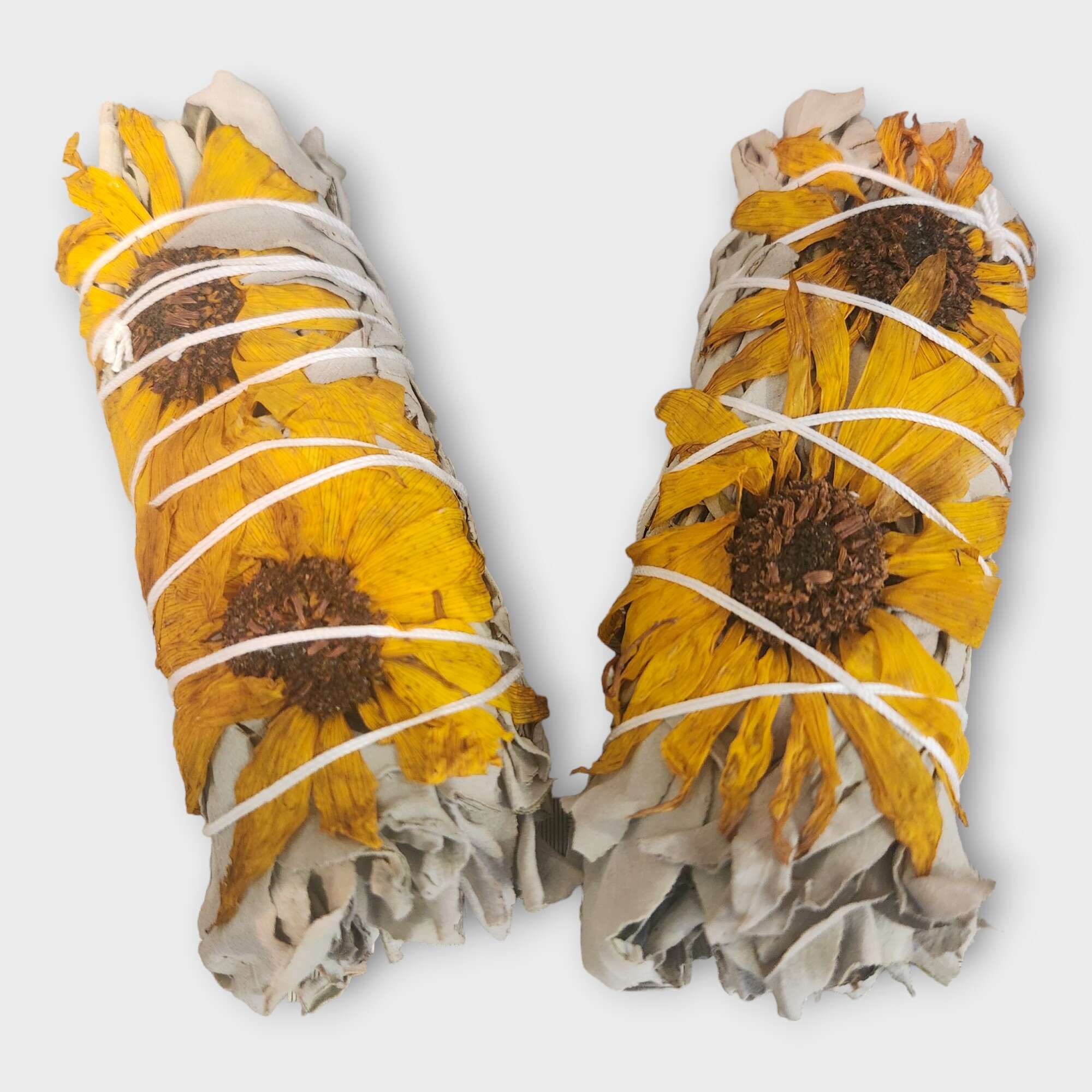 Sage - White Sage with Sunflowers