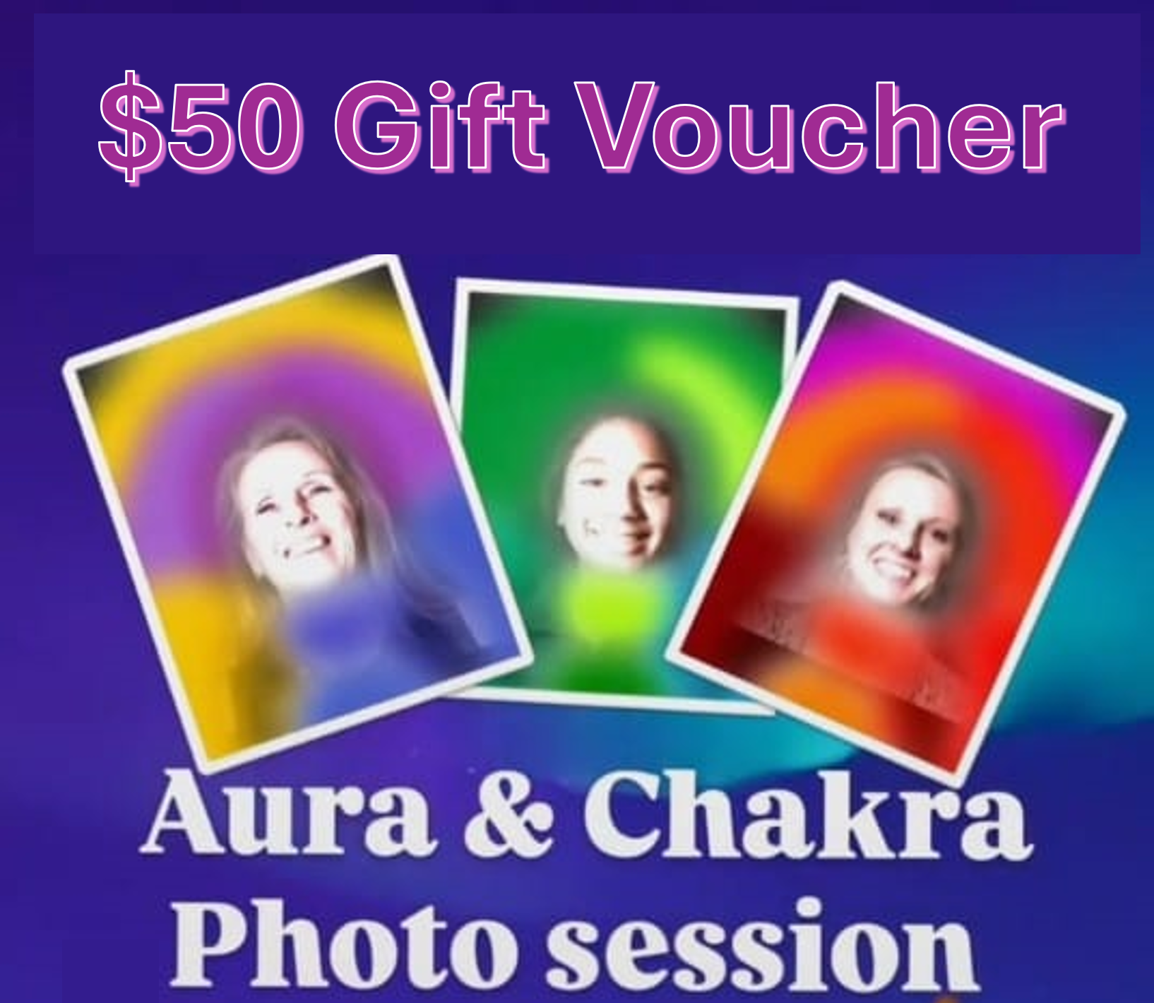 Aura Chakra Photos Voucher