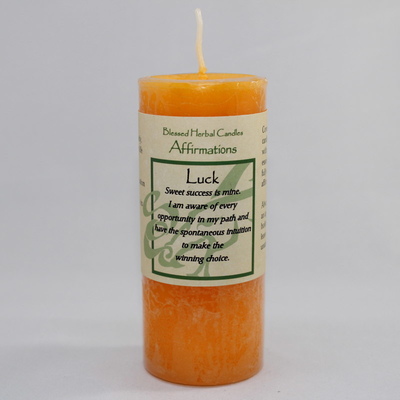 Luck Affirmation Candle