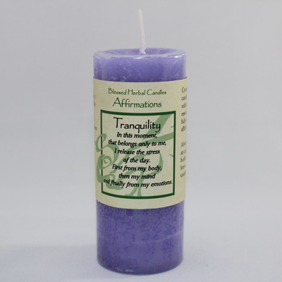 Tranquility Affirmation Candle